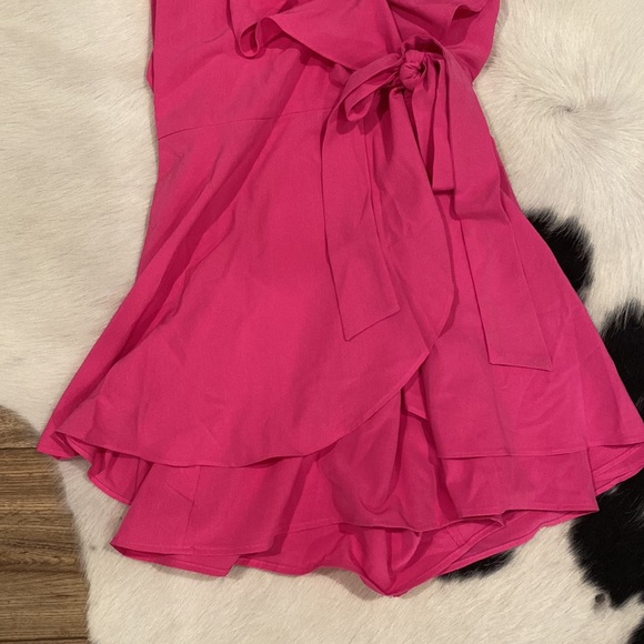 Chic Soul Romper Wrap Dress - Picture 3 of 6